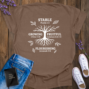 I AM ROOTED IN CHRIST T-SHIRT