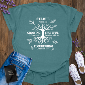 I AM ROOTED IN CHRIST T-SHIRT