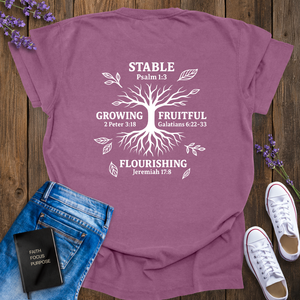 I AM ROOTED IN CHRIST T-SHIRT