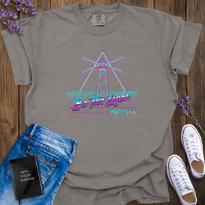 BE THE LIGHT NEON T-SHIRT